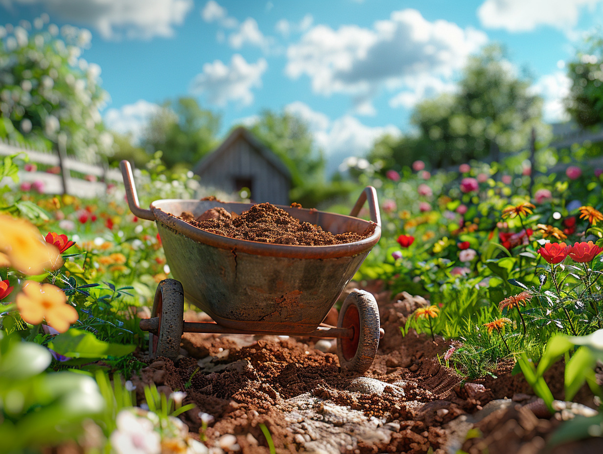 Préparation de la terre argileuse pour un gazon parfait Clic Garden
