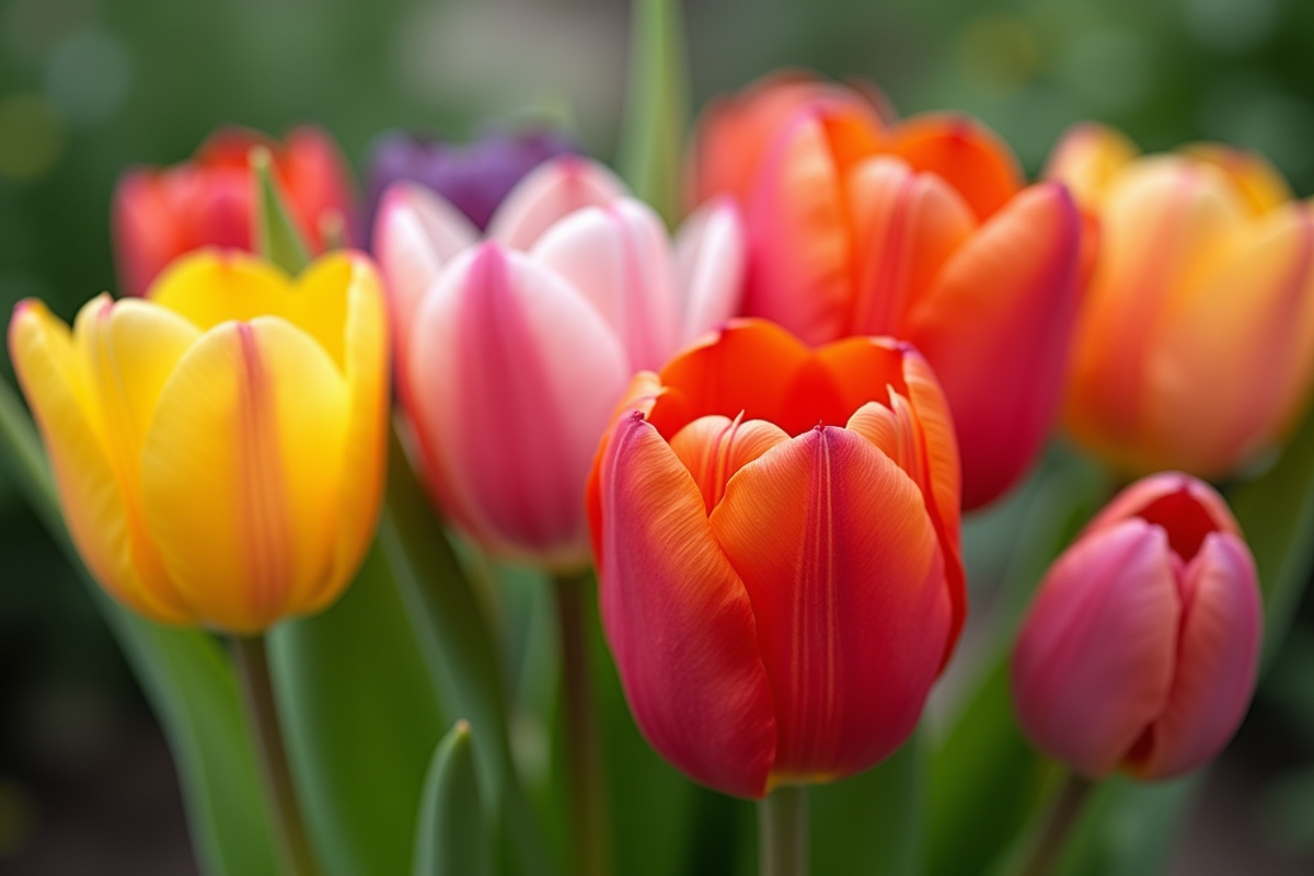 tulipes jardin